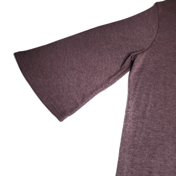 Suzanne Betro High Low Tunic 3/4 Sleeves Blouse - Picture 3 of 6